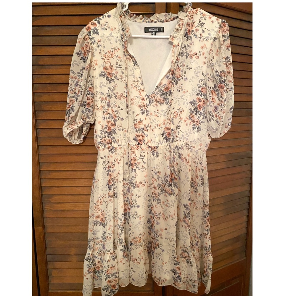 Misguided floral dress